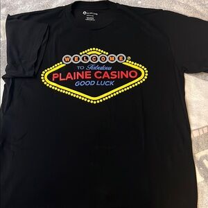 PLAINE CASINO BLACK  TEE